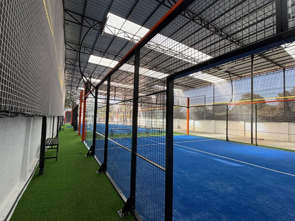 Covered Glass Padel Court
