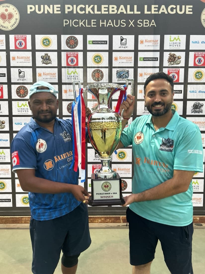Pune Pickleball League Trophy Winners